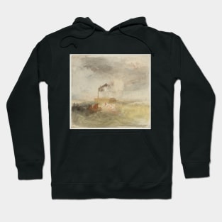 A Steamer off Portsmouth in a Storm, 1825 Hoodie